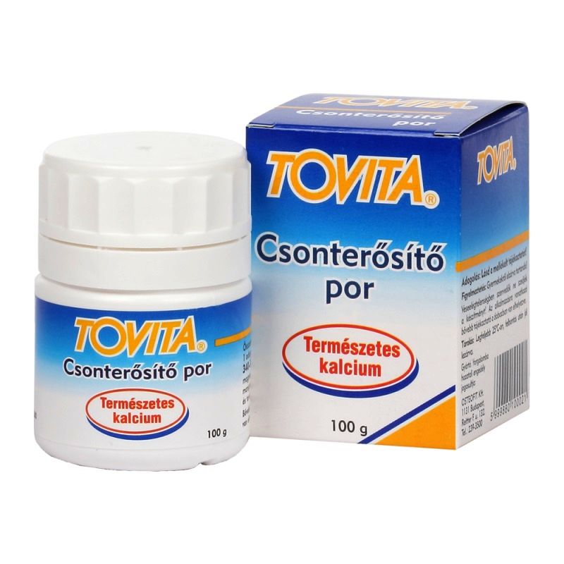 Tovita Csonterősítő por - 100g 1 Tovita Csonterősítő por - 100g