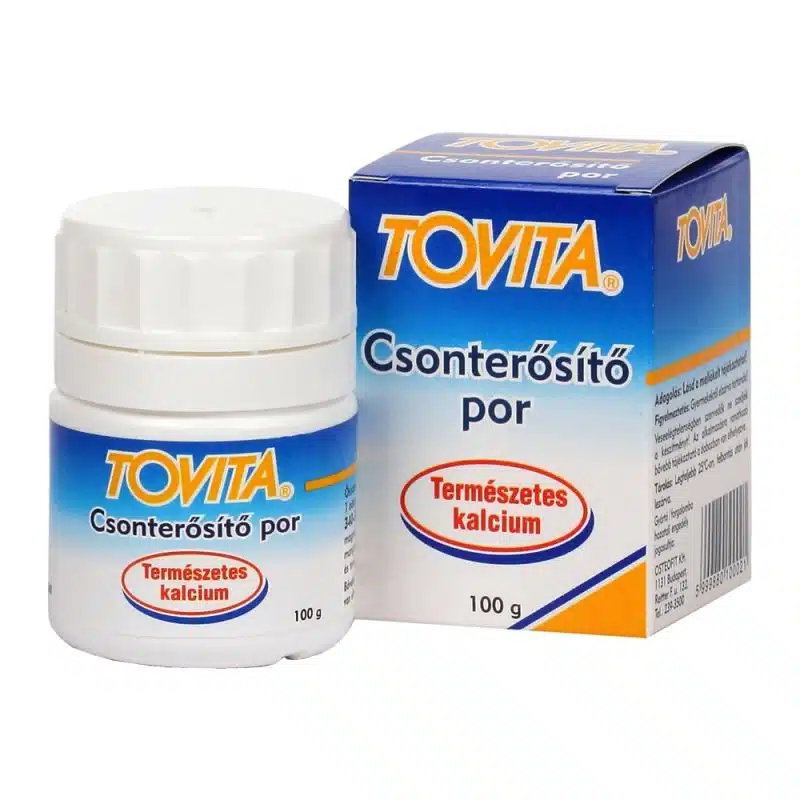 Tovita Csonterősítő por - 100g 1 Tovita Csonterősítő por - 100g