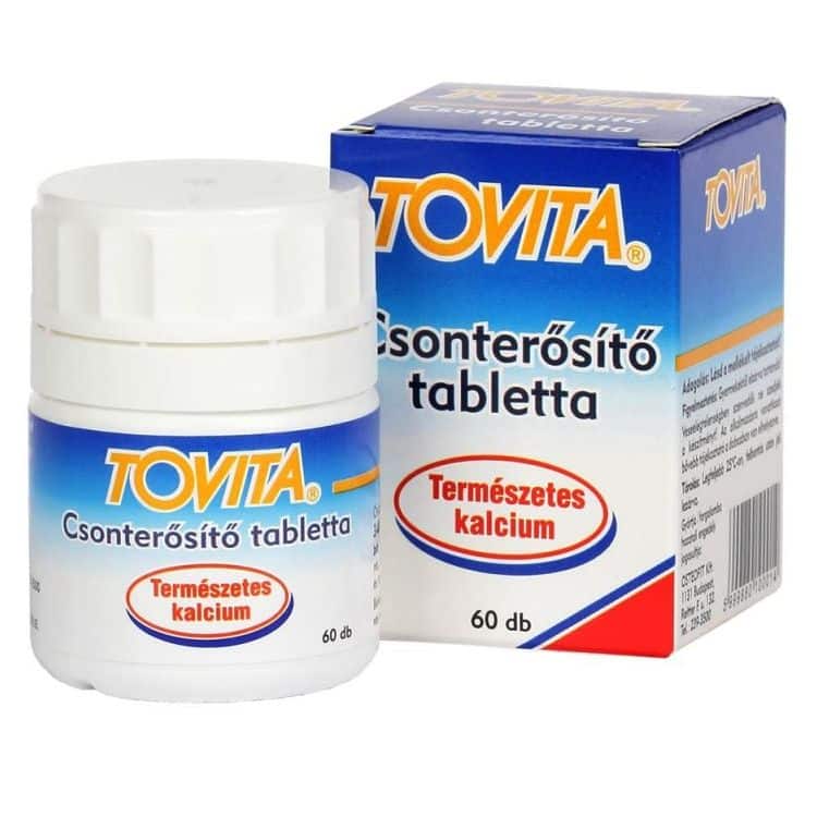 Tovita Csonterősítő tabletta - 60db 1 Tovita Csonterősítő tabletta - 60db