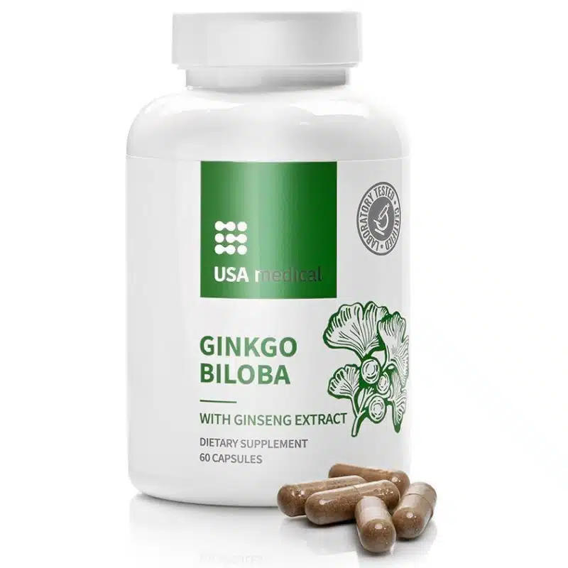 USA Medical Ginkgo Biloba kapszula - 60db 1 USA Medical Gingko Biloba kapszula - 60db