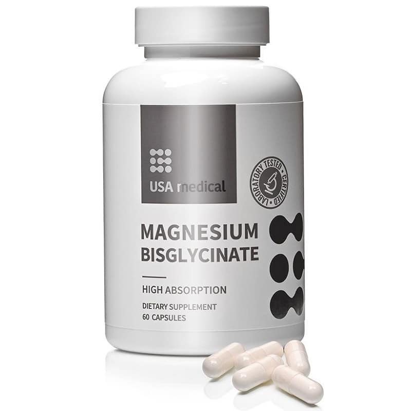 USA Medical Magnesium Bisglycinate kapszula - 60db 1 USA Medical Magnesium Bisglycinate kapszula - 60db
