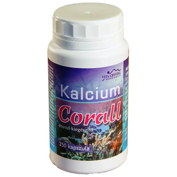 Vita Crystal Corall Kalcium kapszula - 250db 1 Vita Crystal Corall Kalcium kapszula - 250db