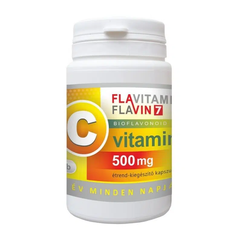 Vita Crystal Flavitamin C-vitamin 500mg kapszula - 100db 1 Vita Crystal Flavitamin C-vitamin 500mg kapszula - 100db