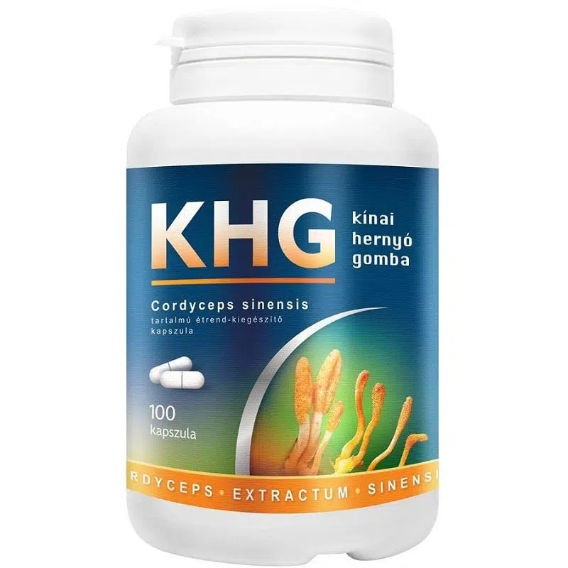 Vita Crystal KHG - Kínai hernyógomba kapszula - 100db 1 Vita Crystal KHG - Kínai hernyógomba kapszula - 100db