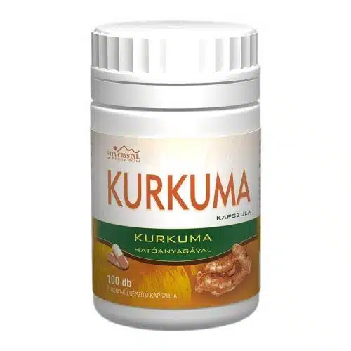 Vita Crystal Kurkuma kapszula - 100 db 1 Vita Crystal Kurkuma kapszula - 100 db