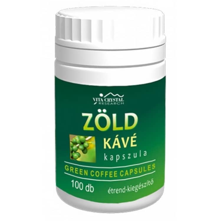 Vita Crystal Zöld kávé kapszula - 100 db 1 Vita Crystal Zöld kávé kapszula - 100 db