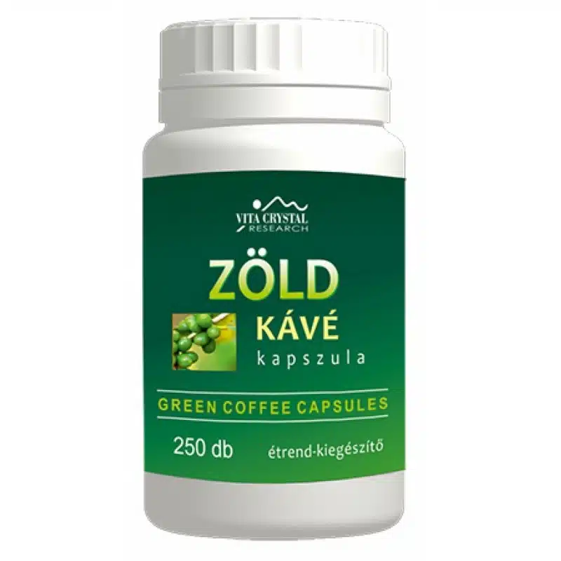 Vita Crystal Zöld kávé kapszula - 250 db 1 Vita Crystal Zöld kávé kapszula - 250 db