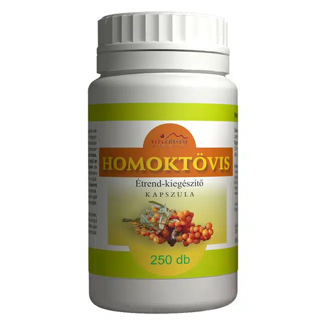 Vita Crystal homoktövis kapszula - 250 db 1 Vita Crystal homoktövis kapszula - 250 db