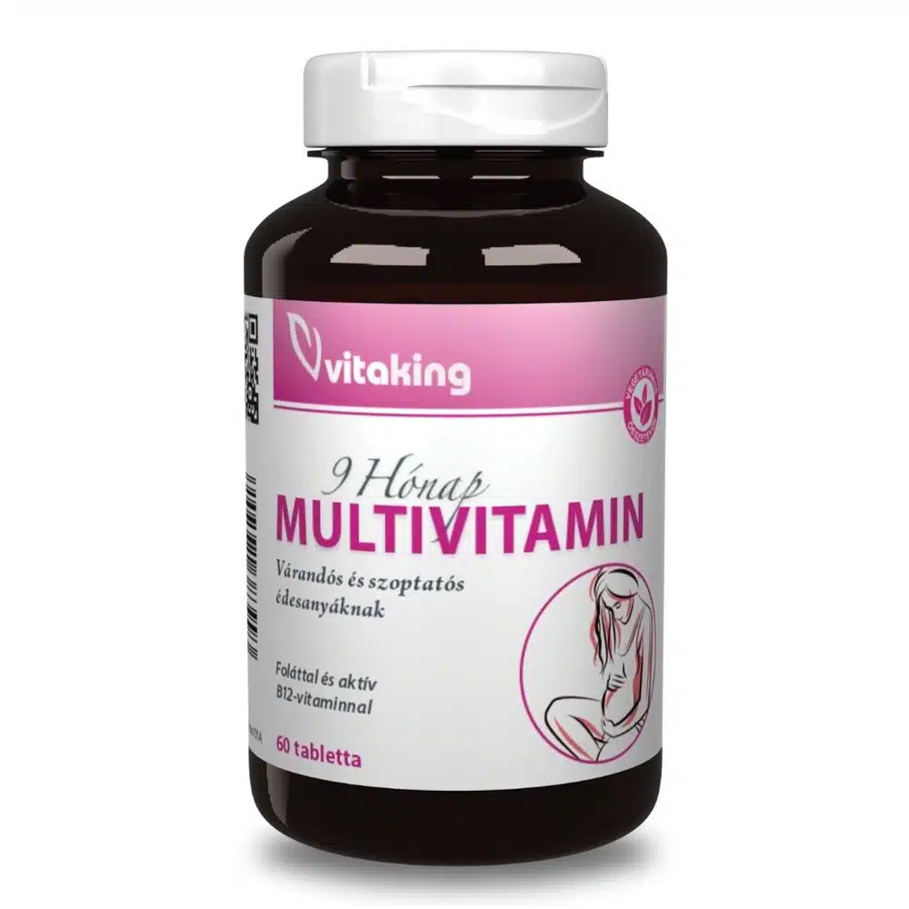 Vitaking 9 Hónap Multivitamin tabletta - 60db 1 Vitaking 9 Hónap Multivitamin tabletta - 60db