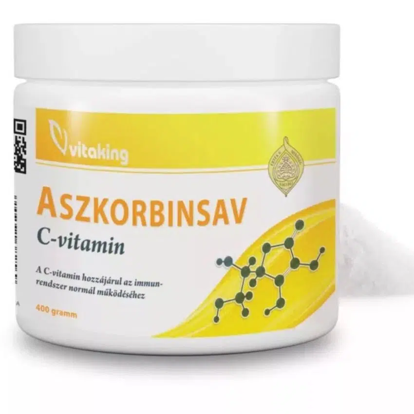 Vitaking Aszkorbinsav - C-vitamin por - 400g 3 Vitaking Aszkorbinsav - C-vitamin por - 400g - Image 3