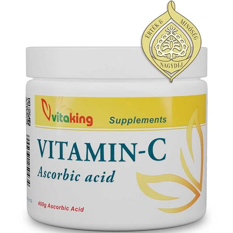 Vitaking Aszkorbinsav - C-vitamin por - 400g 1 Vitaking Aszkorbinsav - C-vitamin por - 400g