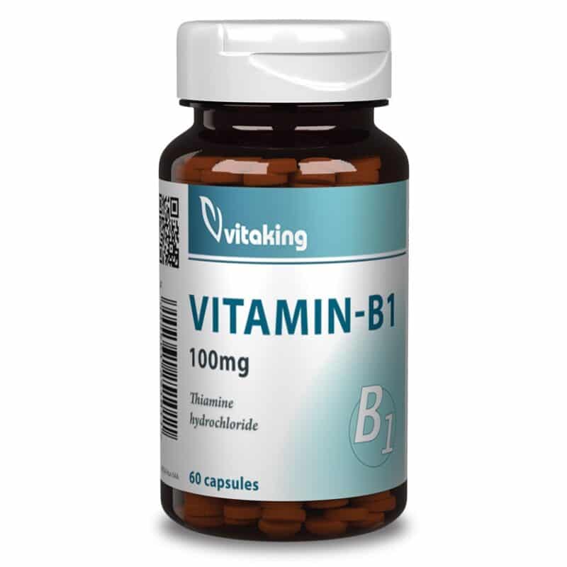 Vitaking B1-vitamin 100mg kapszula - 60db 1 Vitaking B1-vitamin 100mg kapszula - 60db