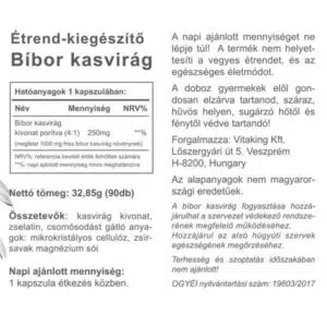 Vitaking Bíbor kasvirág - Echinacea kivonat - 90db 3 Vitaking Bíbor kasvirág - Echinacea kivonat - 90db - Image 2