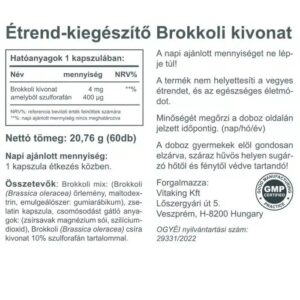 Vitaking Brokkoli kivonat - 60db - Image 3