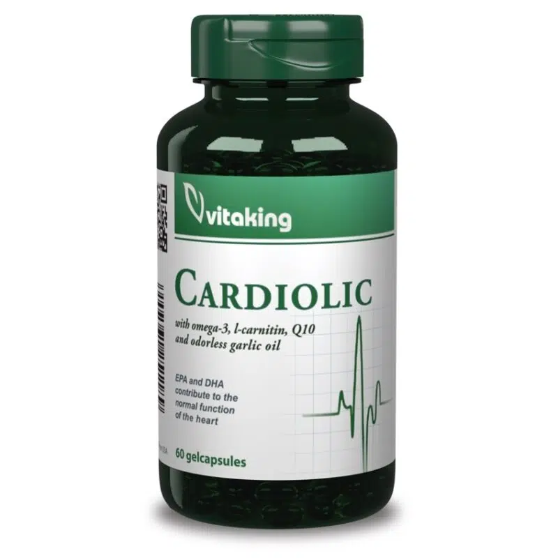 Vitaking Cardiolic Formula gélkapszula - 60db 1 Vitaking Cardiolic Formula gélkapszula - 60db
