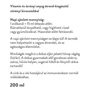 Vitaking Echinax szirup - 200ml 5 Vitaking Echinax szirup - 200ml - Image 3