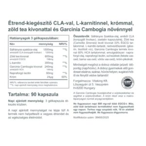 Vitaking Fat Burner gélkapszula - 90db 4 Vitaking Fat Burner gélkapszula - 90db - Image 2