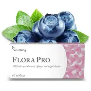Vitaking Flora Pro élőflórát tartalmazó rágótabletta - 60db