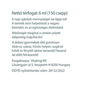 Vitaking Flora10 élőflórás készítmény (150 csepp) - 6ml 5 Vitaking Flora10 élőflórás készítmény (150 csepp) - 6ml - Image 3