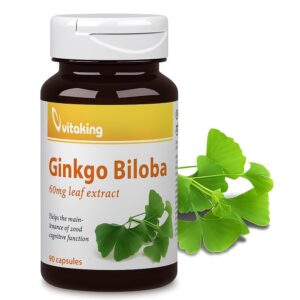Vitaking Ginkgo Biloba 60mg kapszula - 90db 4 Vitaking Ginkgo Biloba 60mg kapszula - 90db - Image 2