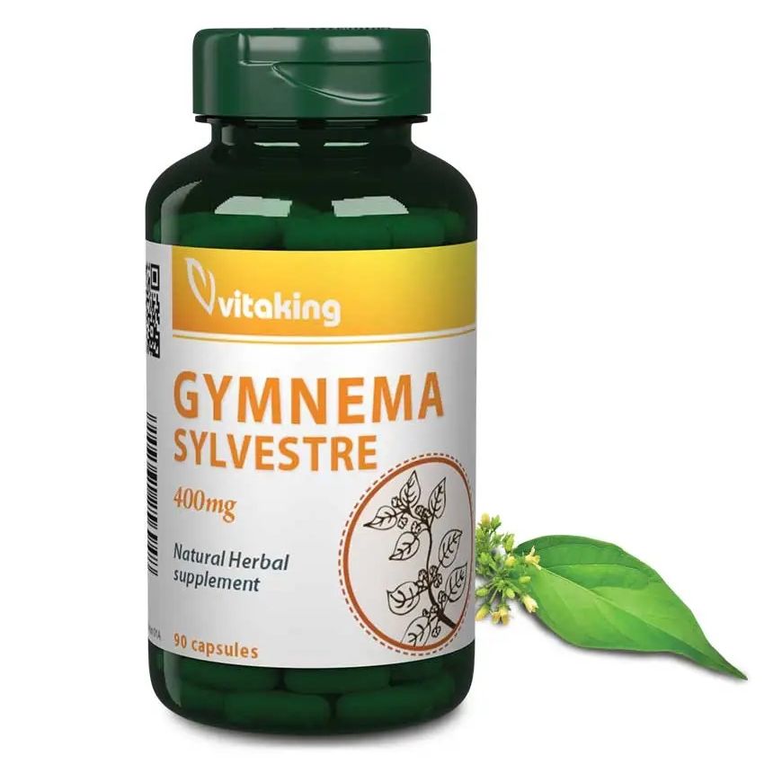 Vitaking Gymnema Sylvestre 400mg kapszula - 90db 3 Vitaking Gymnema Sylvestre 400mg kapszula - 90db - Image 3