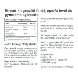 Vitaking Gymnemax kapszula - 60db 4 Vitaking Gymnemax kapszula - 60db - Image 2