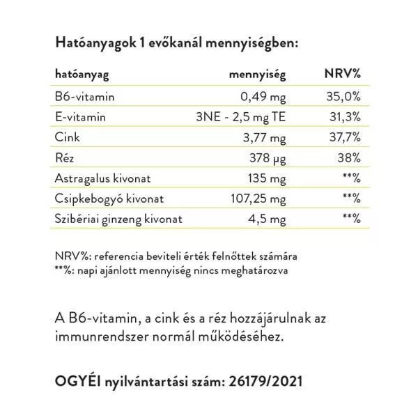 Vitaking Immuno szirup - 200ml 2 Vitaking Immuno szirup - 200ml - Image 2