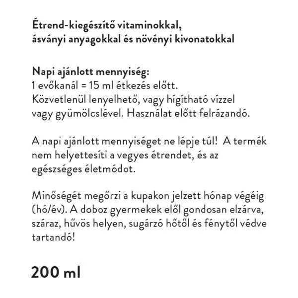 Vitaking Immuno szirup - 200ml 3 Vitaking Immuno szirup - 200ml - Image 3