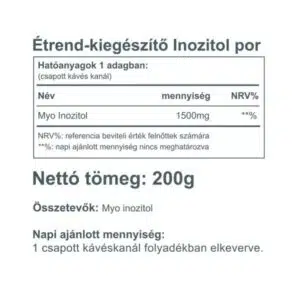 Vitaking Inozitol por - 200g - Image 2