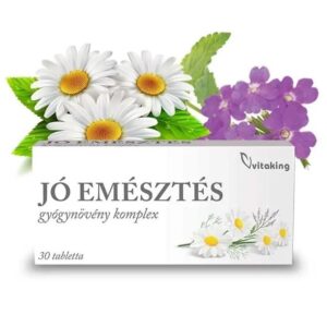 Vitaking Jó emésztés tabletta - 30db