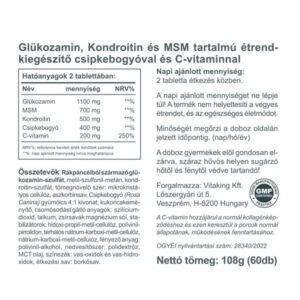 Vitaking Joint Formula - Ízületvédő tabletta - 60db 3 Vitaking Joint Formula - Ízületvédő tabletta - 60db - Image 2