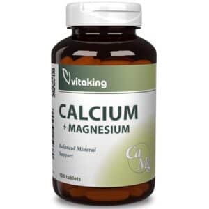 Vitaking Kalcium + Magnézium tabletta - 100db