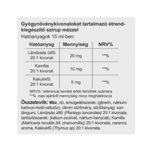 Vitaking Lándzsás Útifű Szirup - 150ml 5 Vitaking Lándzsás Útifű Szirup - 150ml - Image 3