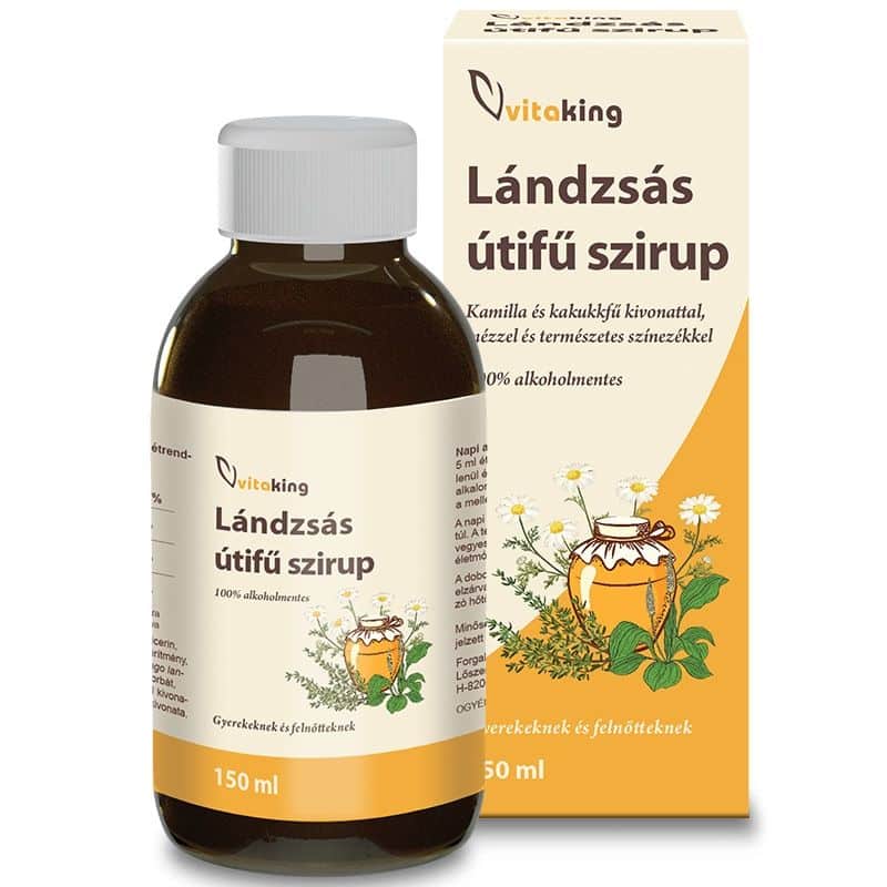 Vitaking Lándzsás Útifű Szirup - 150ml 1 Vitaking Lándzsás útifű szirup - 150ml