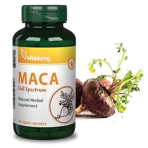 Vitaking Maca 500mg kapszula - 90db 2 Vitaking Maca 500mg kapszula - 90db - Image 2