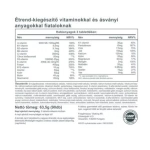 Vitaking Mega Vitamin for Teens tabletta - 90db - Image 2