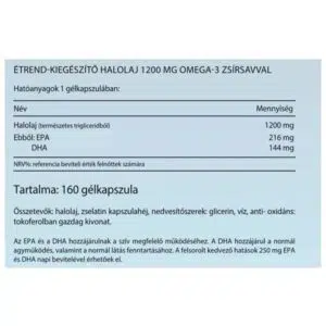 Vitaking Omega-3 citrom ízű, folyékony halolaj - 150ml 4 Vitaking Omega-3 citrom ízű, folyékony halolaj - 150ml - Image 2