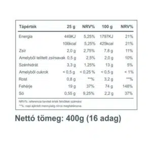 Vitaking Protein növényi fehérjés, csokis-fahéjas italpor - 400g - Image 3