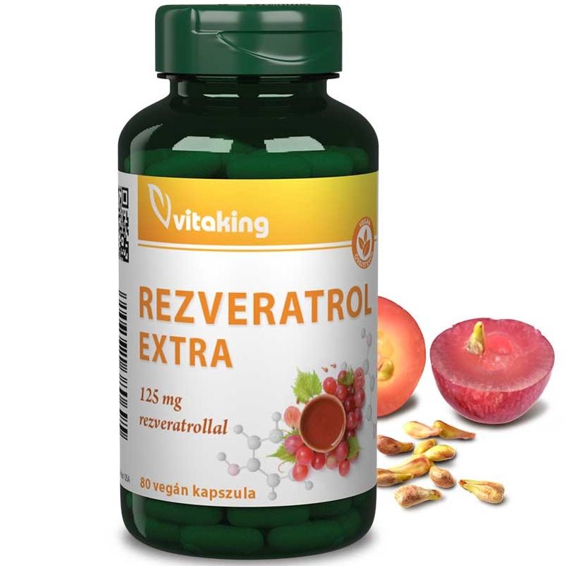 Vitaking Rezveratrol Extra kapszula - 80db 3 Vitaking Rezveratrol Extra kapszula - 80db - Image 3
