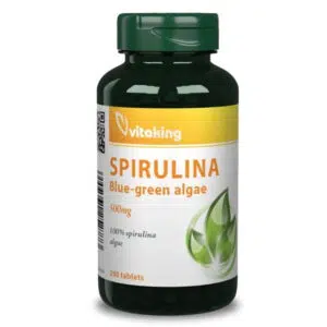Vitaking Spirulina alga tabletta - 200db
