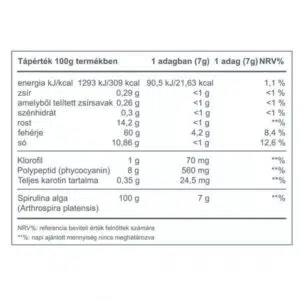 Vitaking Spirulina alga por - 250g 7 Vitaking Spirulina alga por - 250g - Image 4