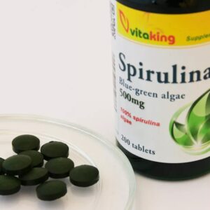 Vitaking 100% Spirulina alga tabletta - 200db - Image 2