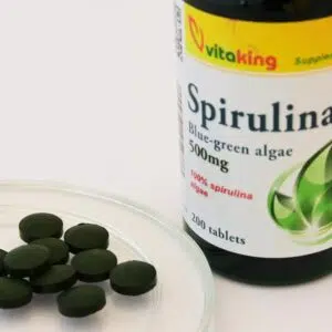 Vitaking 100% Spirulina alga tabletta - 200db 4 Vitaking 100% Spirulina alga tabletta - 200db - Image 2