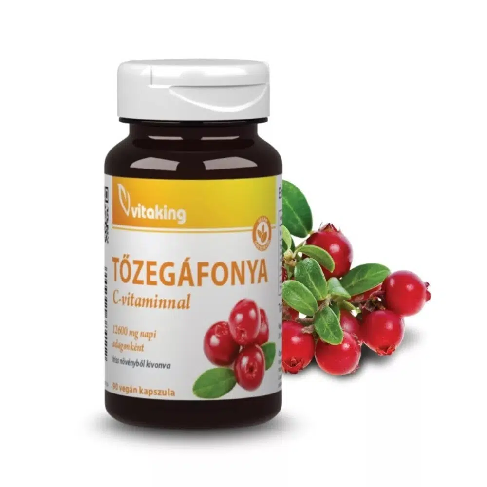 Vitaking Tőzegáfonya kapszula - 90db 2 Vitaking Tőzegáfonya kapszula - 90db - Image 2