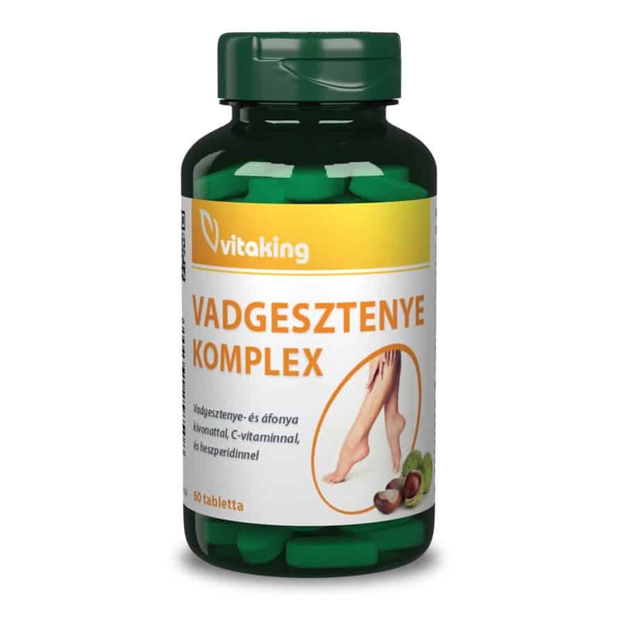 Vitaking Vadgesztenye Komplex tabletta - 60db 1 Vitaking Vadgesztenye Komplex tabletta - 60db