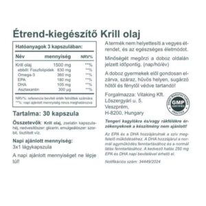 Vitaking VitaKrill rákolaj gélkapszula - 30db - Image 2