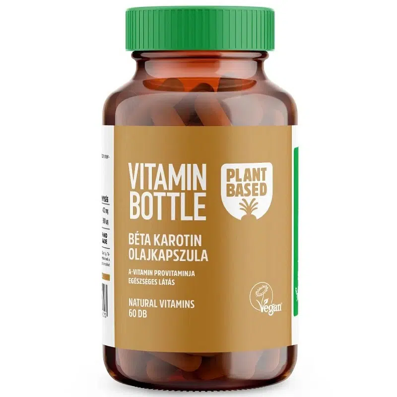 Vitamin Bottle Béta Karotin olajkapszula - 60db 1 Vitamin Bottle Béta Karotin olajkapszula - 60db