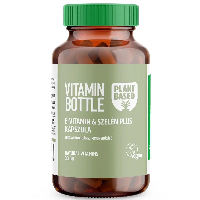 Vitamin Bottle E-vitamin & Szelén Plus kapszula - 30db 1 Vitamin Bottle E-vitamin & Szelén Plus kapszula - 30db