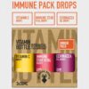 Vitamin Bottle Immune Pack - 3x30ml
