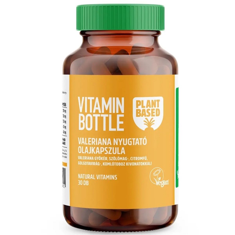 Vitamin Bottle Valeriana nyugtató olajkapszula - 30db 1 Vitamin Bottle Valeriana nyugtató olajkapszula - 30db